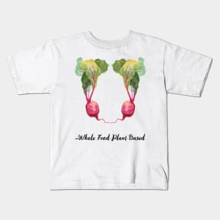 Vegan Slogan Beets Kids T-Shirt